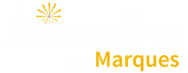logo étincelles des marques blanc